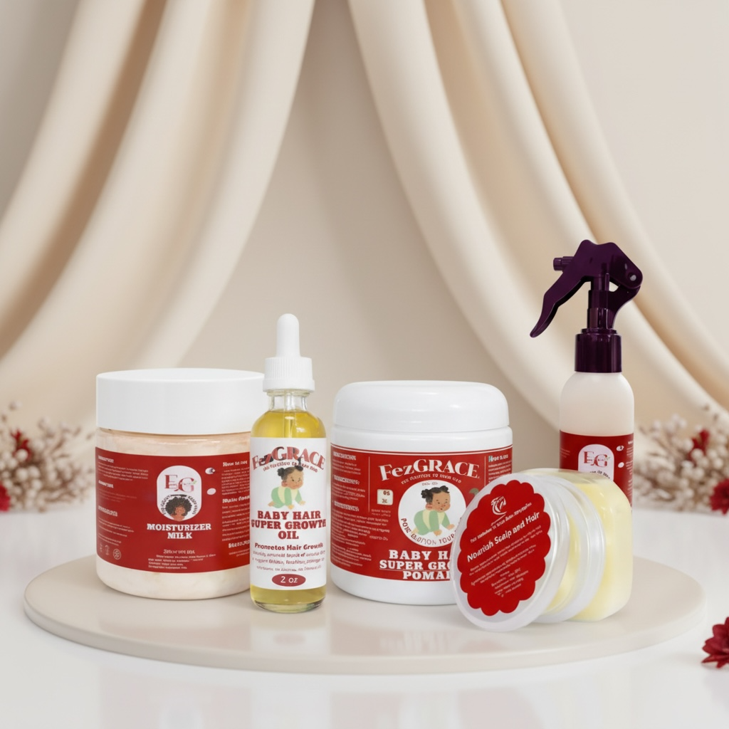 BABY 1-YEAR-OLD HAIR GROWTH CARE SET